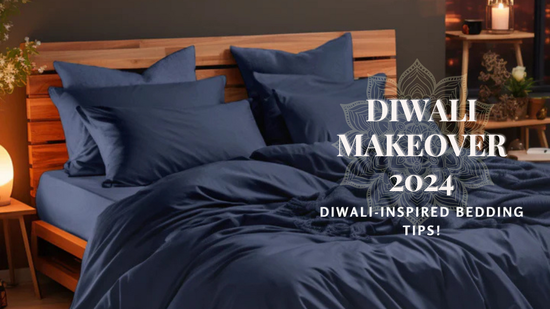 "Diwali 2024 Home Makeover: Festive Bedroom Makeover- Diwali-Inspired Bedding Tips!”