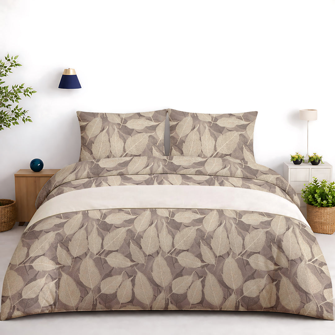 Brink 100% Cotton Printed Bedsheet - 300 TC