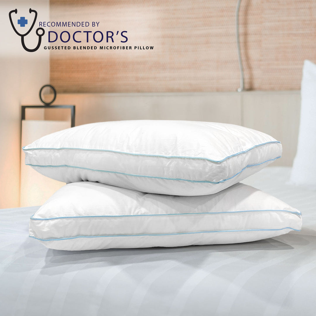 High quality doctor's recommended guesseted pillow, perfect for people suffering from cervical pain. ( 100% comfort, antiallergic) 