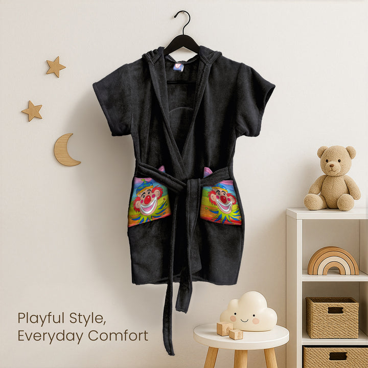 Hooded Bathrobe For Kids (Age 3-7 years)