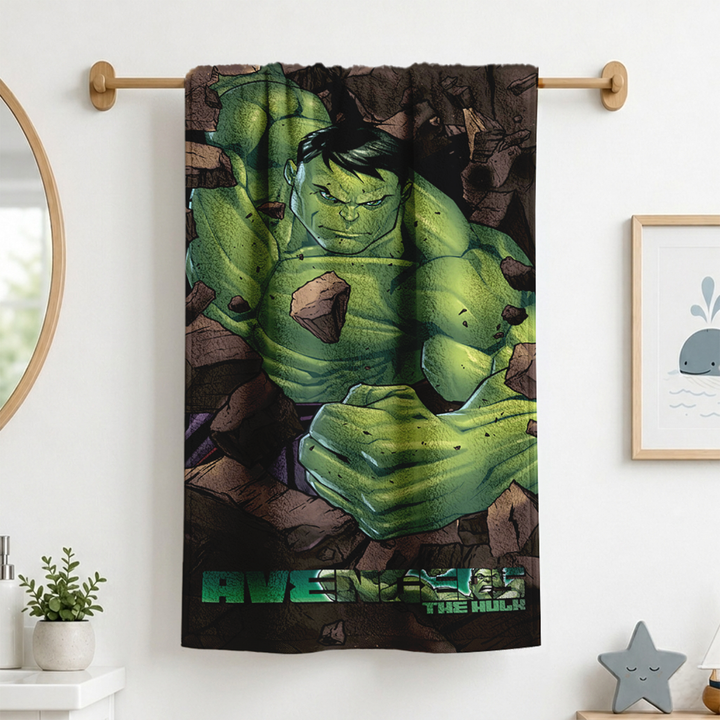 Hulk Kids Bath Towel
