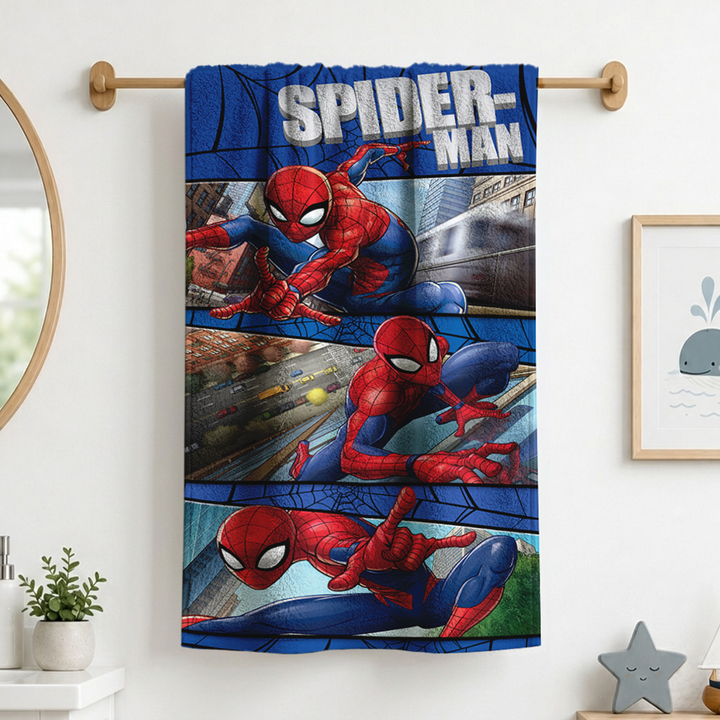Spiderman Kids Bath Towel