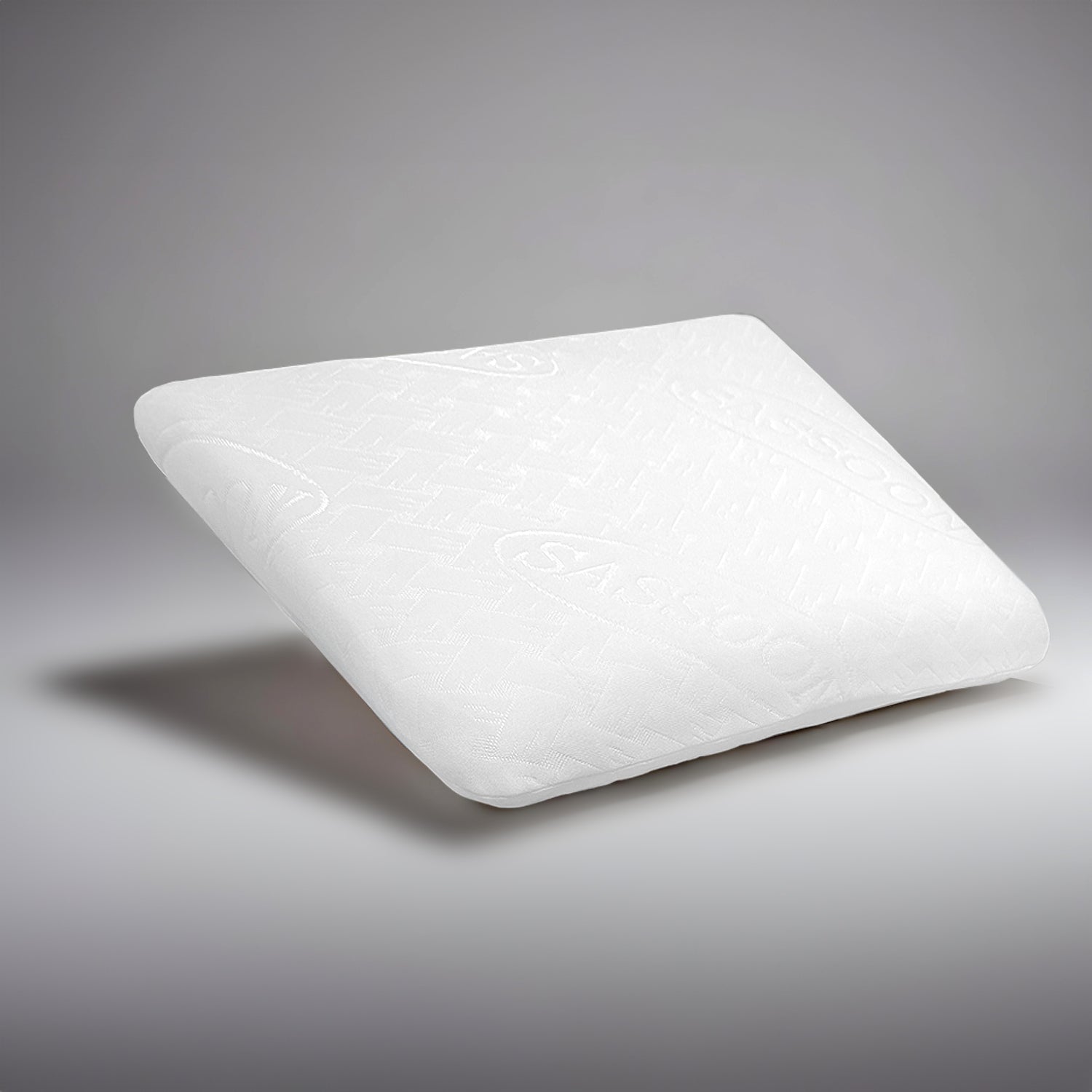 Slim memory foam pillow discount