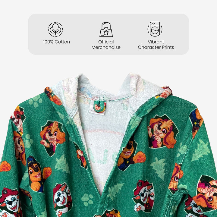 Paw Patrol Printed Cotton Bathrobe for Kids