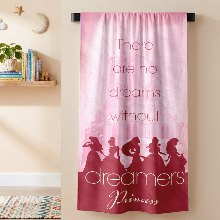 Disney Princess Towel For kids & Adults (Pink)