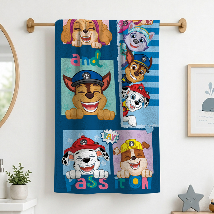Paw Patrol Kids Bath Towel