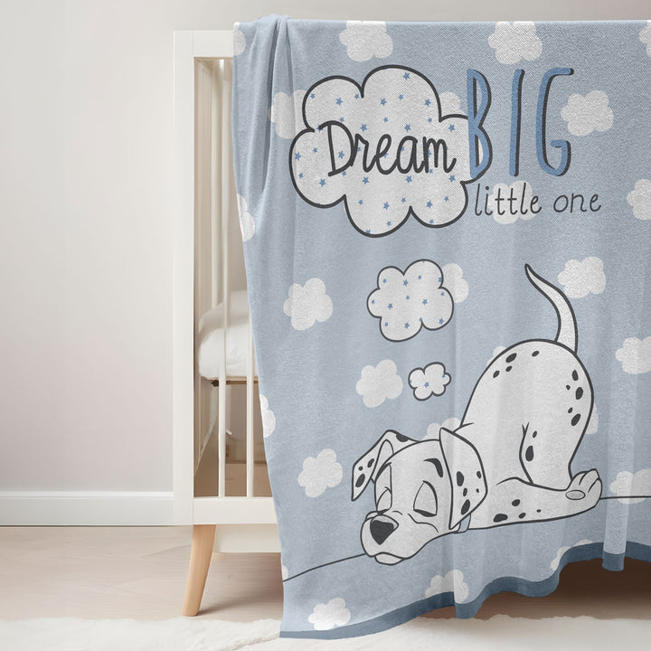 Disney Dalmatians Baby Knitted Blanket - 100cm x 120cm