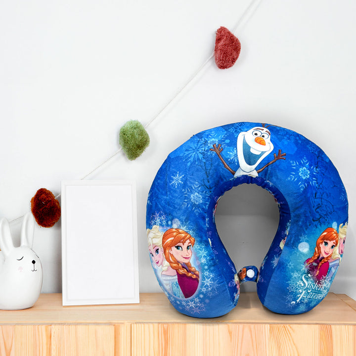 Disney Frozen Memory Foam Neck Pillow For Kids