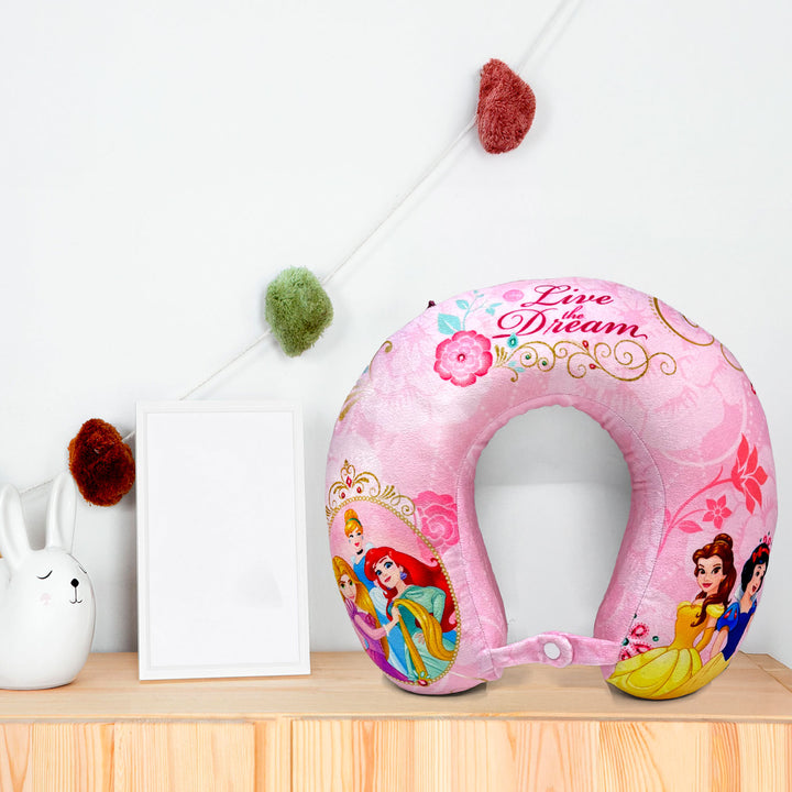Disney Princess Memory Foam Neck Pillow For Kids