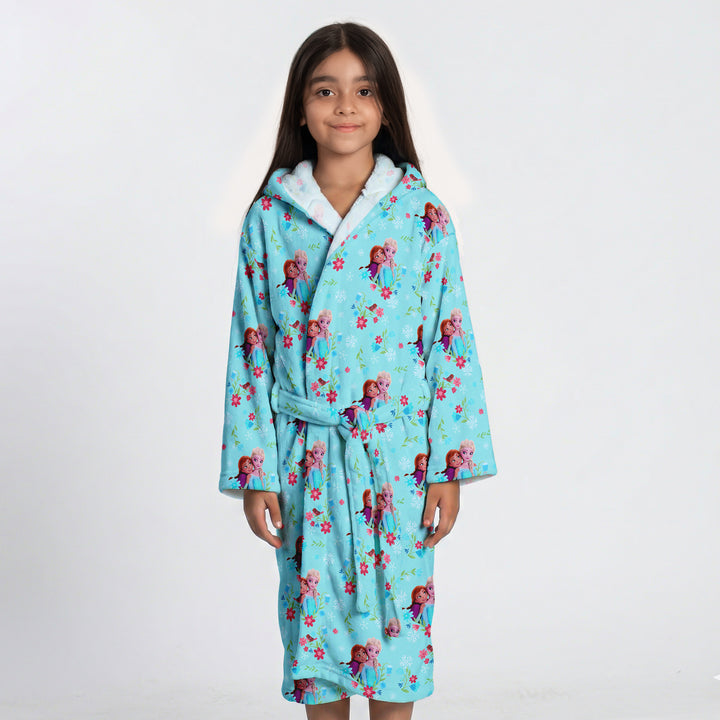 Disney Frozen Printed Cotton Bathrobe for Kids