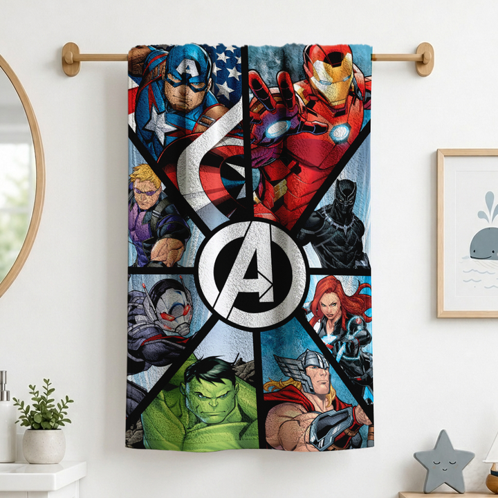 Avengers Kids Bath Towel