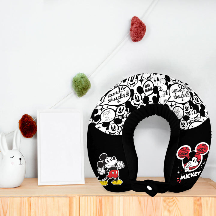 Disney Mickey Mouse Memory Foam Neck Pillow For Kids