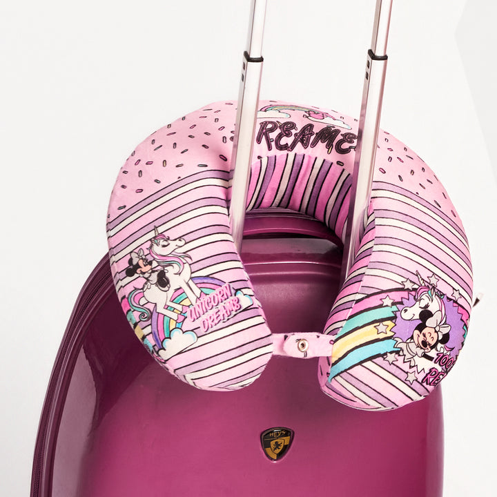 Disney Minnie & Unicorn Memory Foam Neck Pillow For Kids