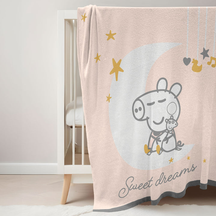 Peppa Pig Baby Knitted Blanket - 100cm x 120cm