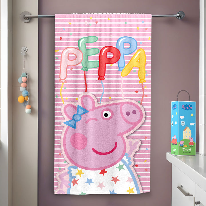 Peppa Pig Kids Bath Towel- Pink