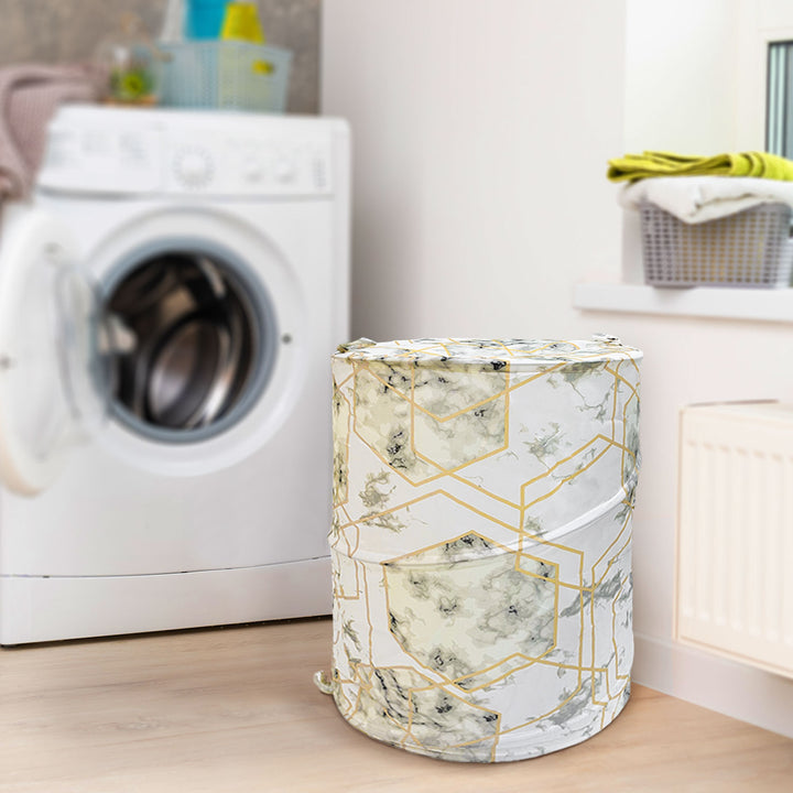 Waterproof & Spacious, Aesthetic Print Laundry Bag