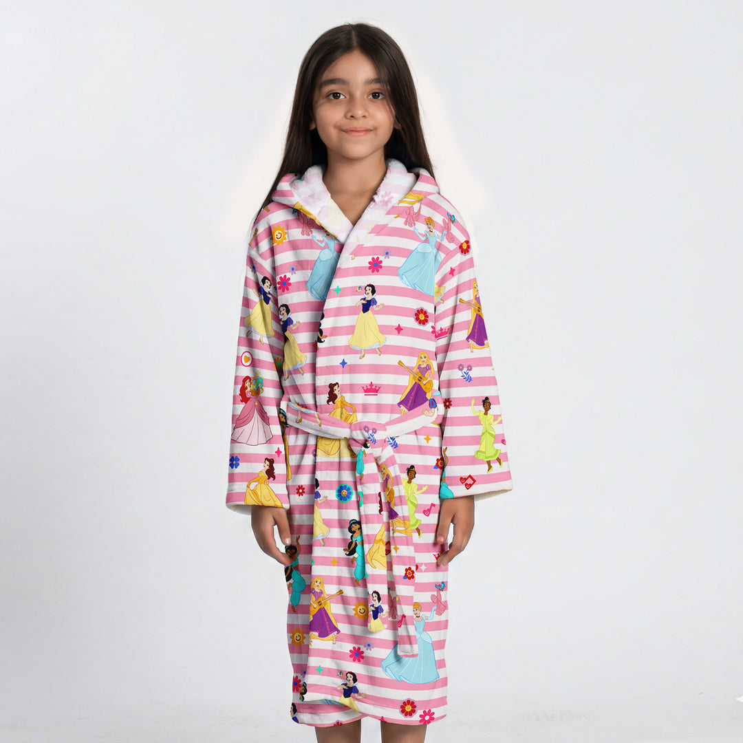Disney Princess Printed Cotton Bathrobe for Kids