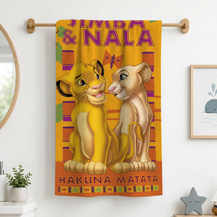 Disney Lion King Kids Bath Towel