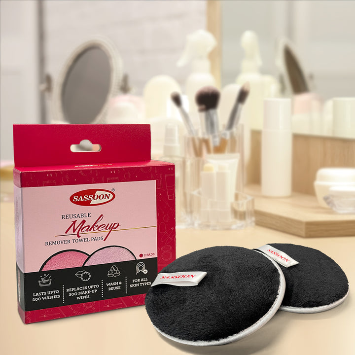 High Quality Makeup Remover Pad (For all skin types, reusable, highly absorbent, ultrasoft, quick drying, for all skin types )