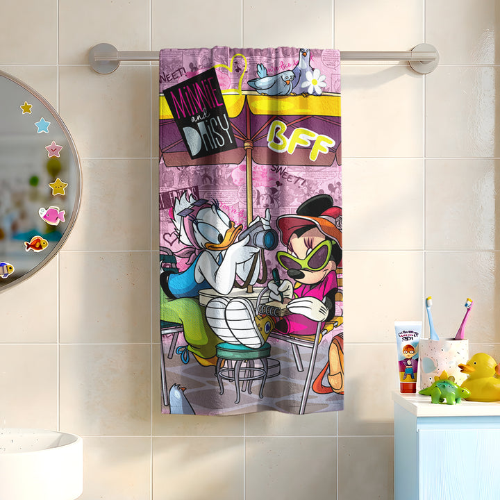 Disney Minnie Mouse Bath Towel For Kids