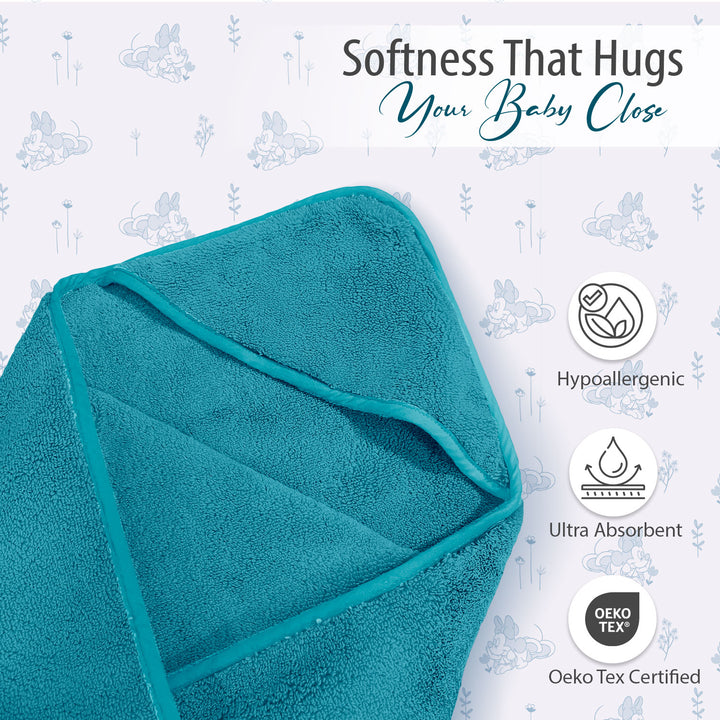 Tevel Zero Twist Baby Hooded Towel