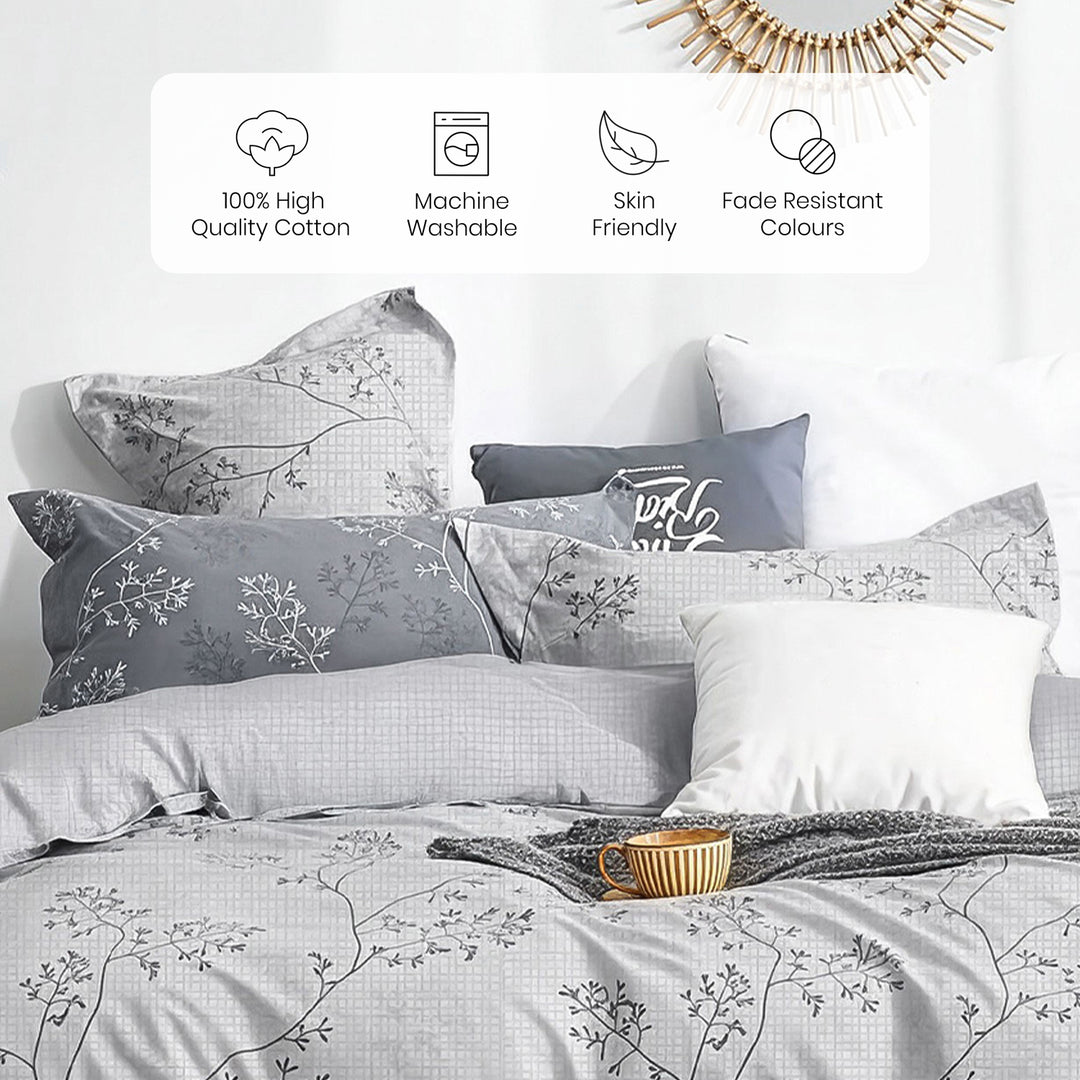 Anatolia Home 100% Cotton Printed Bedsheet - 300 TC