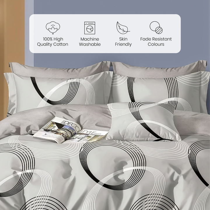Anatolia Home 100% Cotton Printed Bedsheet - 300 TC