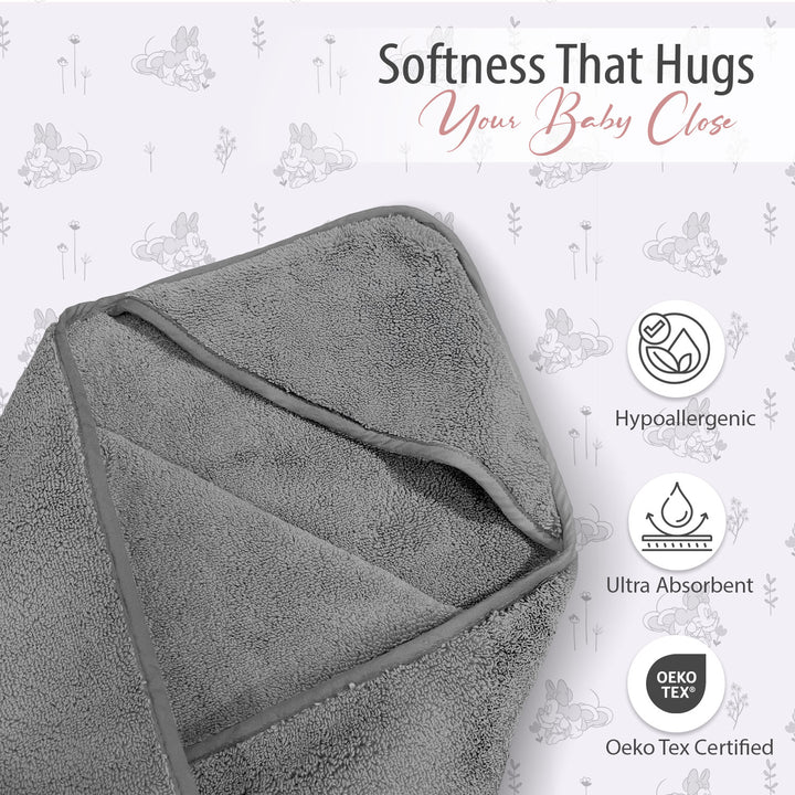 Tevel Zero Twist Baby Hooded Towel