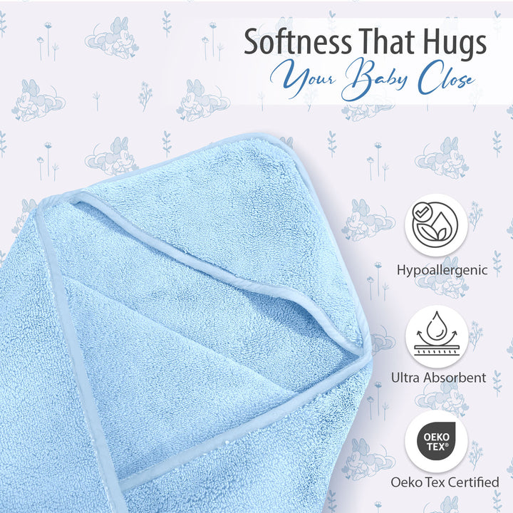 Tevel Zero Twist Baby Hooded Towel