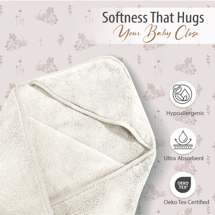 Tevel Zero Twist Baby Hooded Towel