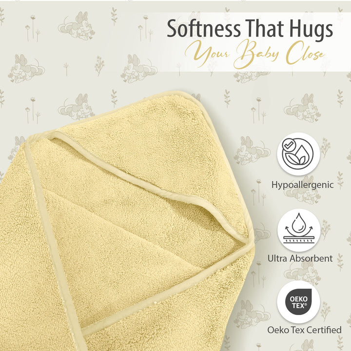 Tevel Zero Twist Baby Hooded Towel