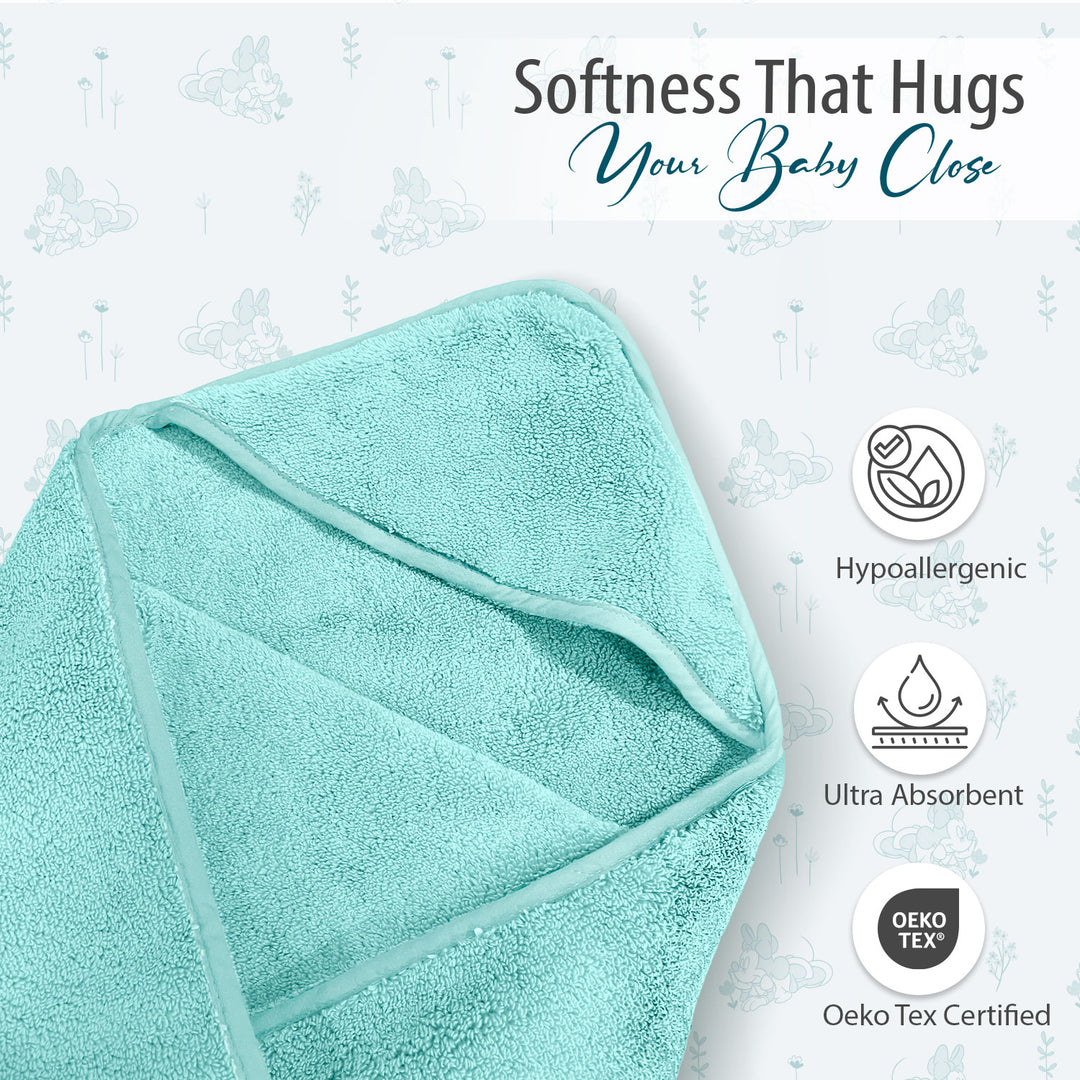 Tevel Zero Twist Baby Hooded Towel
