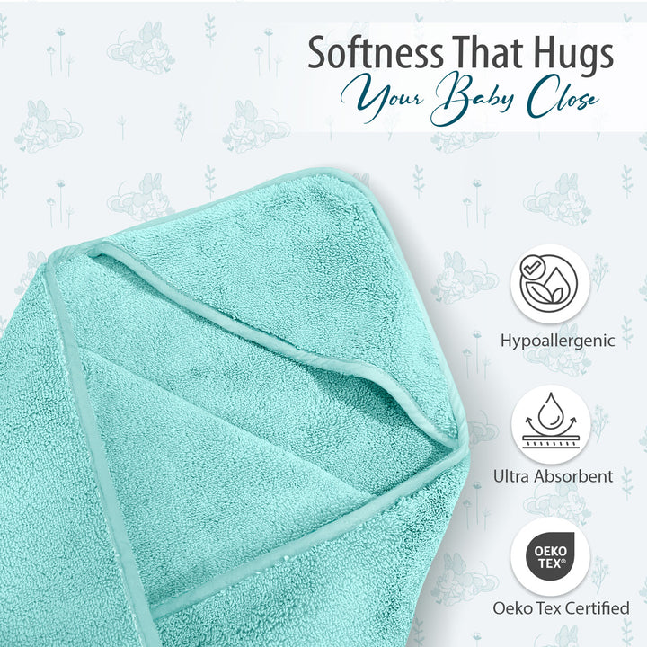 Tevel Zero Twist Baby Hooded Towel