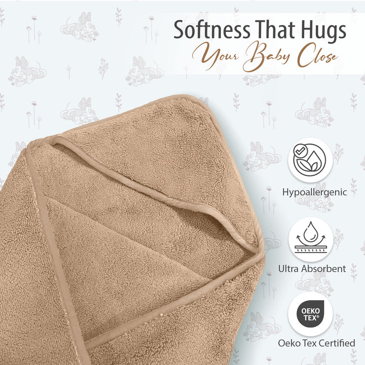 Tevel Zero Twist Baby Hooded Towel