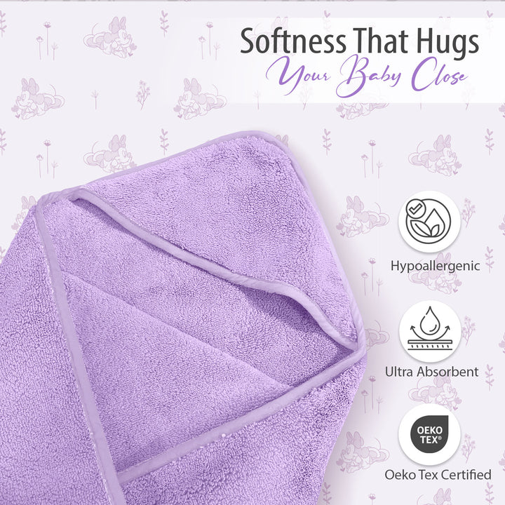 Tevel Zero Twist Baby Hooded Towel