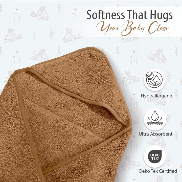 Tevel Zero Twist Baby Hooded Towel