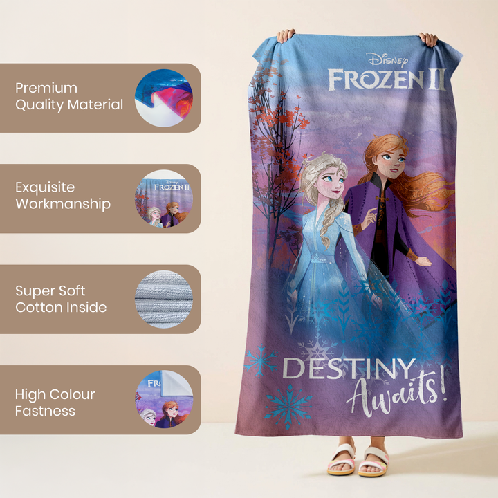 Disney Frozen-II Kids Bath Towel