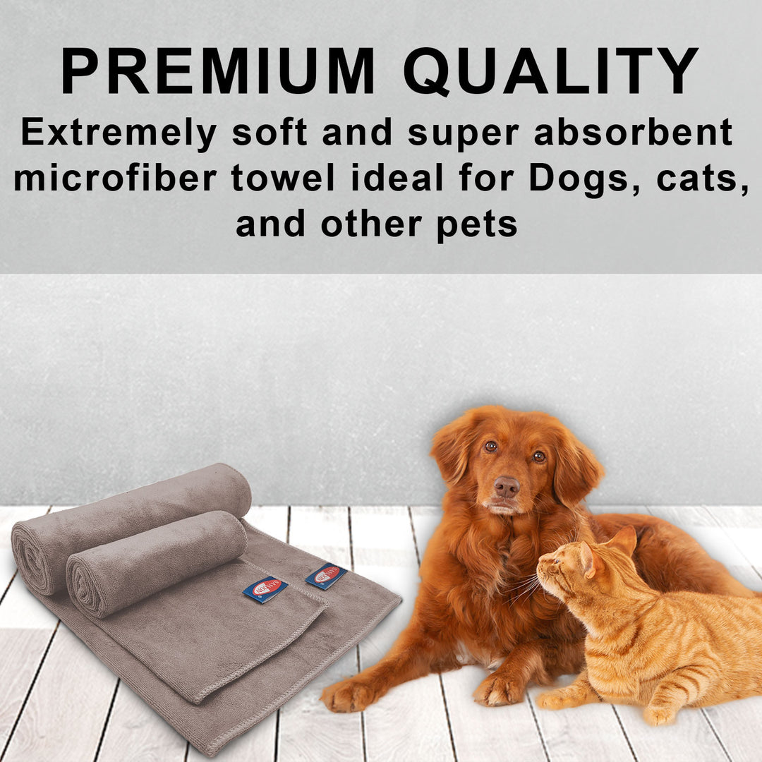 Ultra Soft Microfiber Pet Towel (Large)