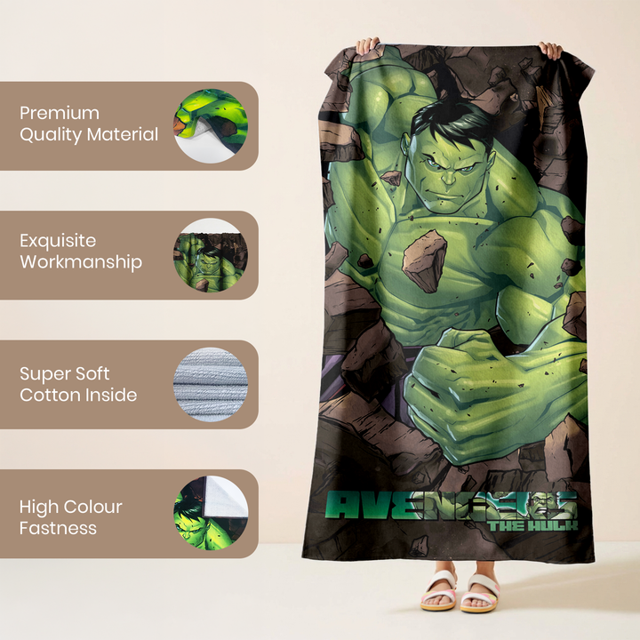 Hulk Kids Bath Towel