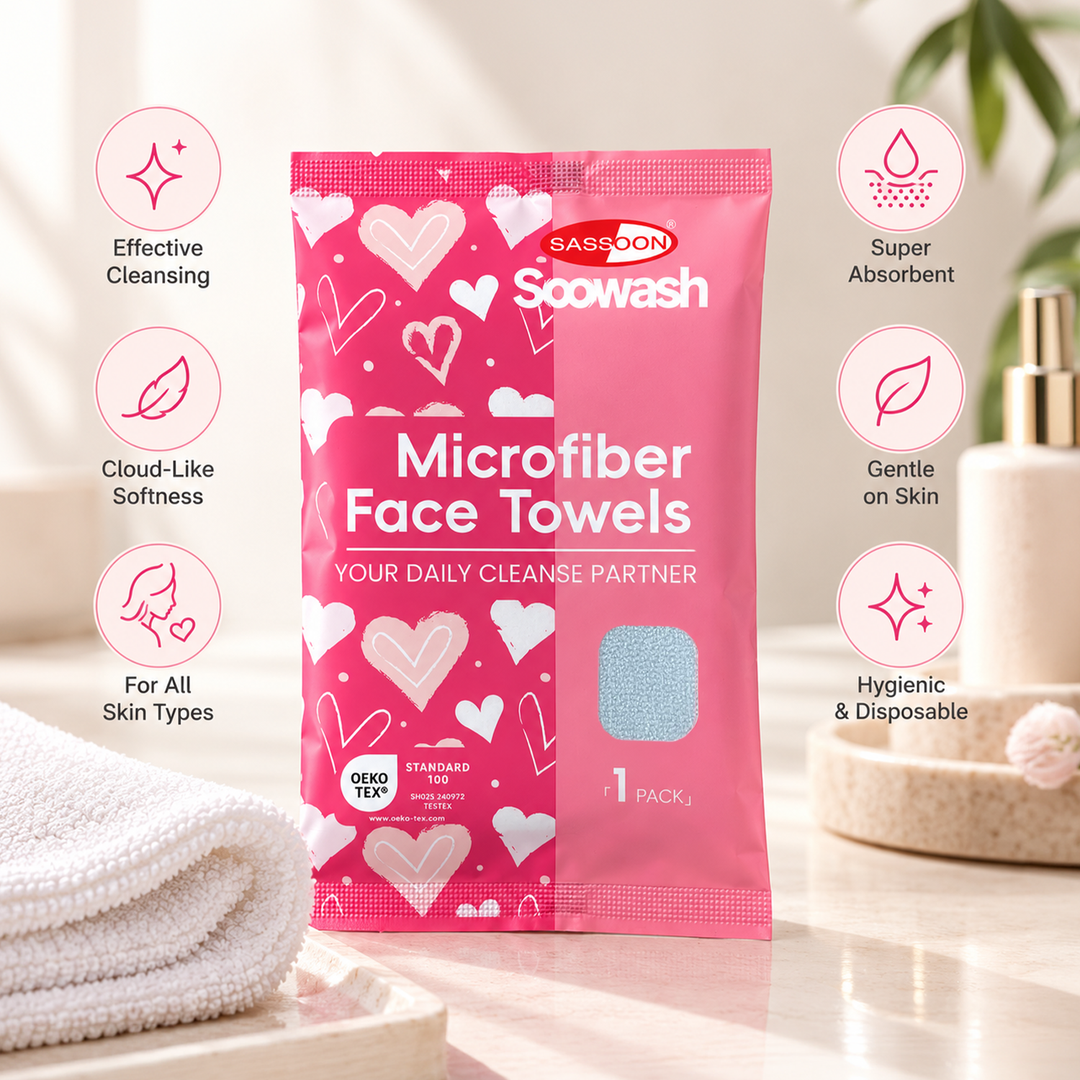 Soowash Face Towel (Individual Pack)