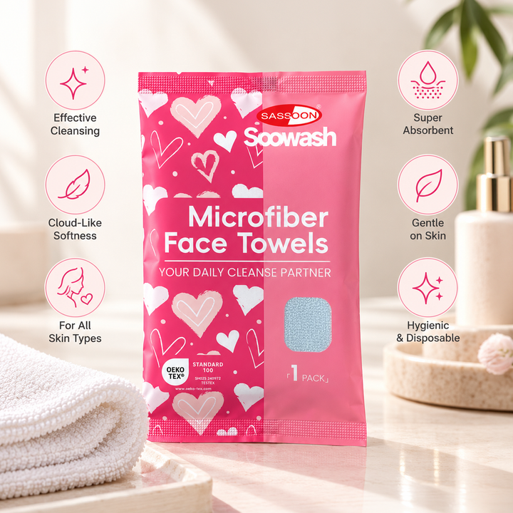 Soowash Face Towel (Individual Pack)