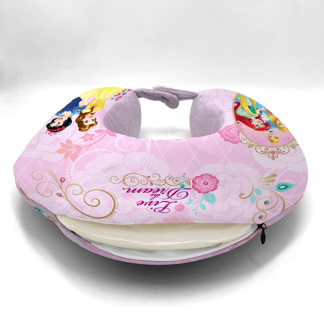 Disney Princess Memory Foam Neck Pillow For Kids