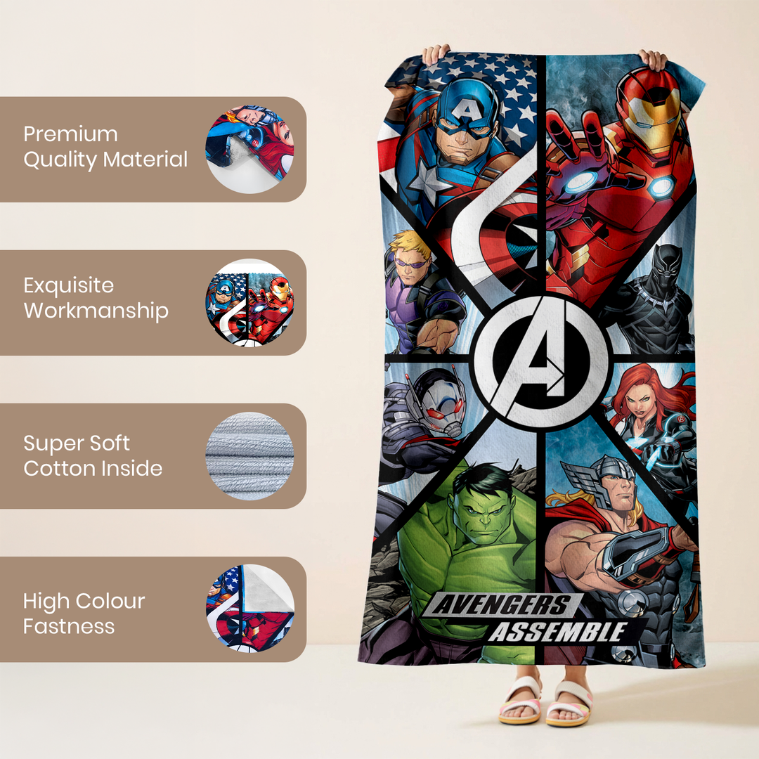 Avengers Kids Bath Towel