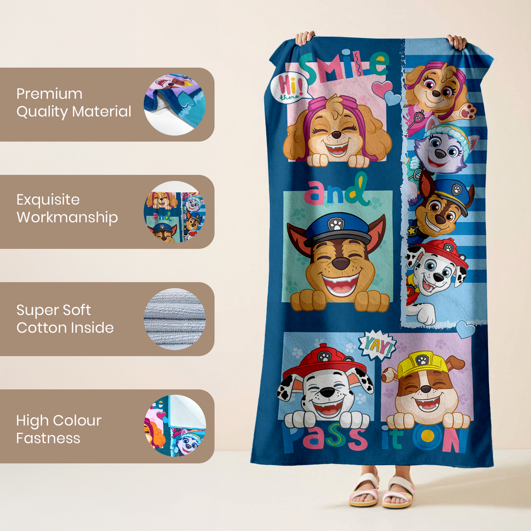 Paw Patrol Kids Bath Towel
