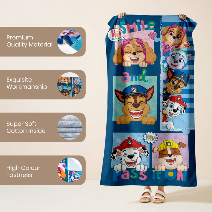 Paw Patrol Kids Bath Towel
