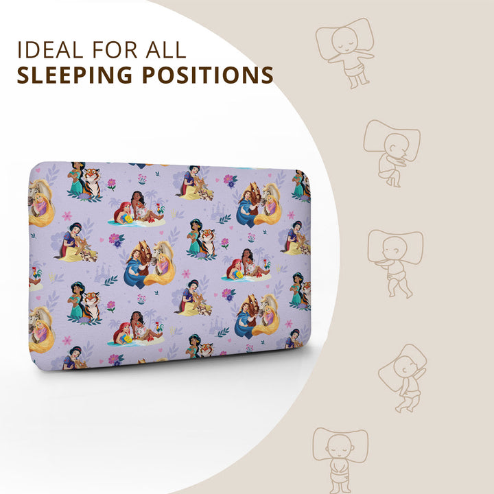 Disney Princess Memory Foam Pillow for Kids