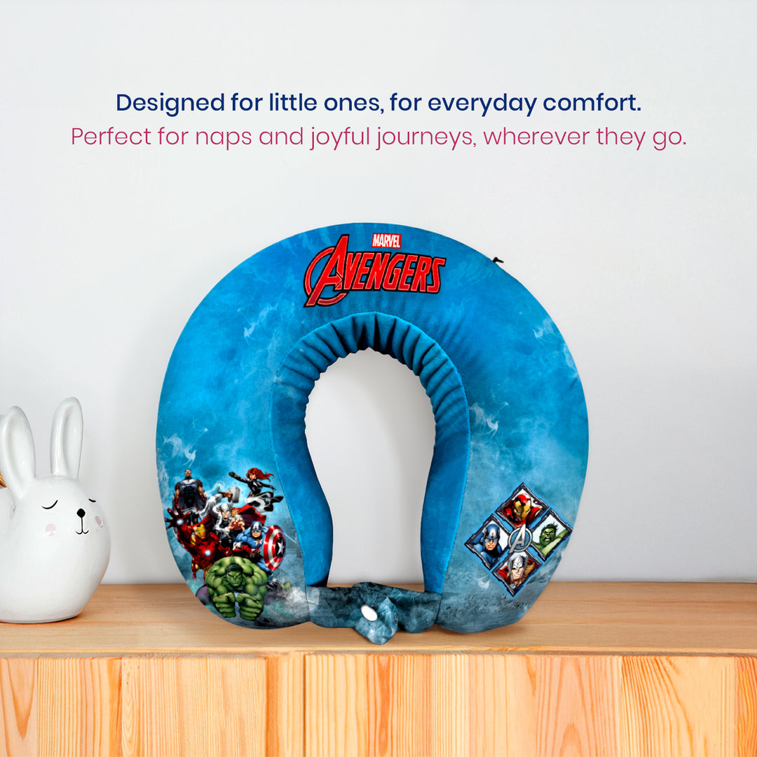 Marvel Avenger Memory Foam Neck Pillow For Kids