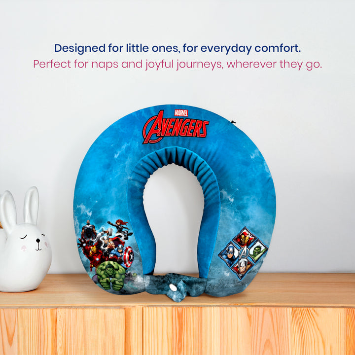 Marvel Avenger Memory Foam Neck Pillow For Kids