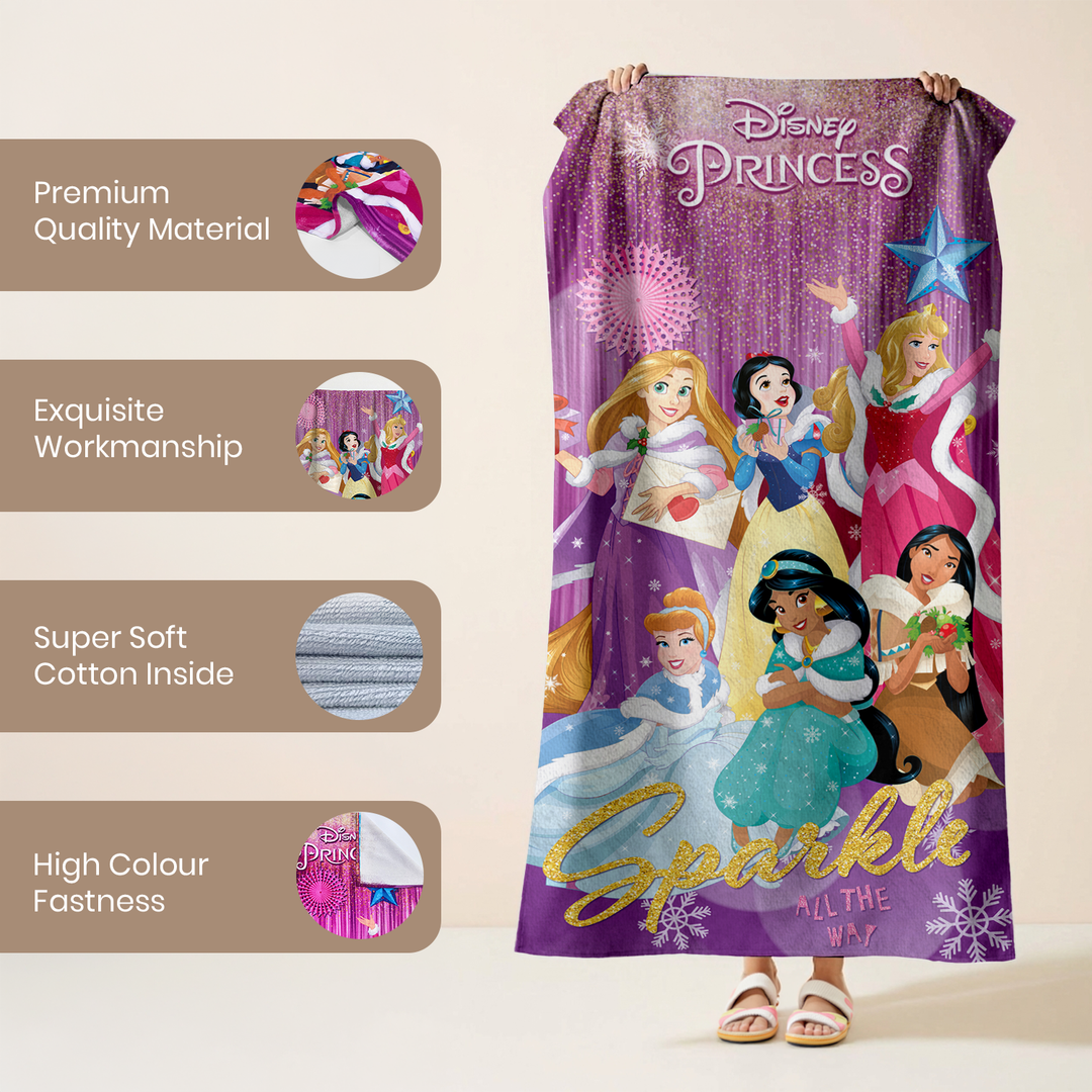 Disney Princess Kids Bath Towel