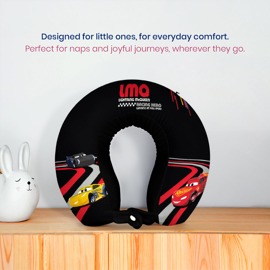 Disney Pixar Cars Memory Foam Neck Pillow For Kids